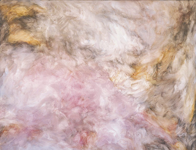 Yoko Matsumoto, Light Shining in Wilderness I, 1992, acrylic on canvas - Photo by Tadasu Yamamoto. Courtesy of Hino Gallery