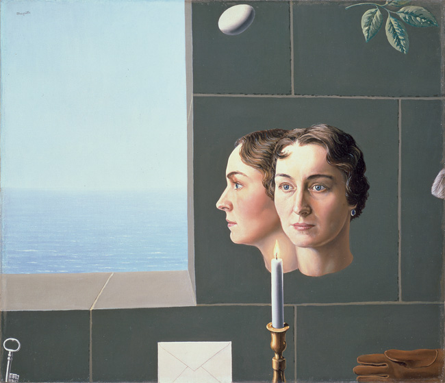 René Magritte, Georgette, 1935, oil on canvas