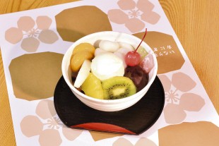 Umeya offers light meals and Japanese sweets