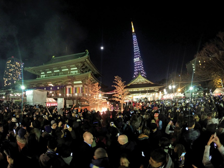 Tokyo Tower Hatsumode