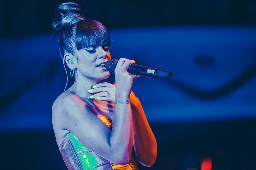 Lily Allen hits Tokyo