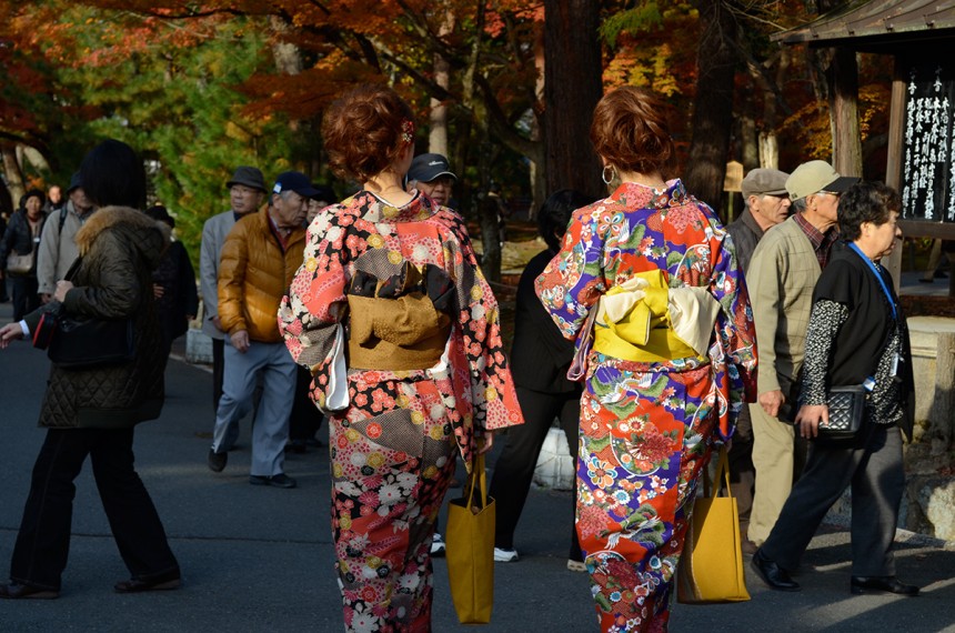 Kimono in Kyoto