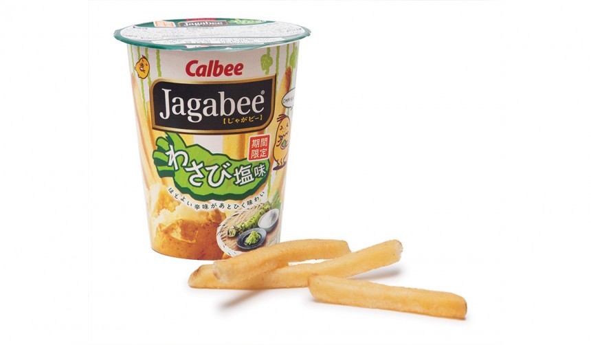 Calbee’s Wasabi-Shio Jagabee