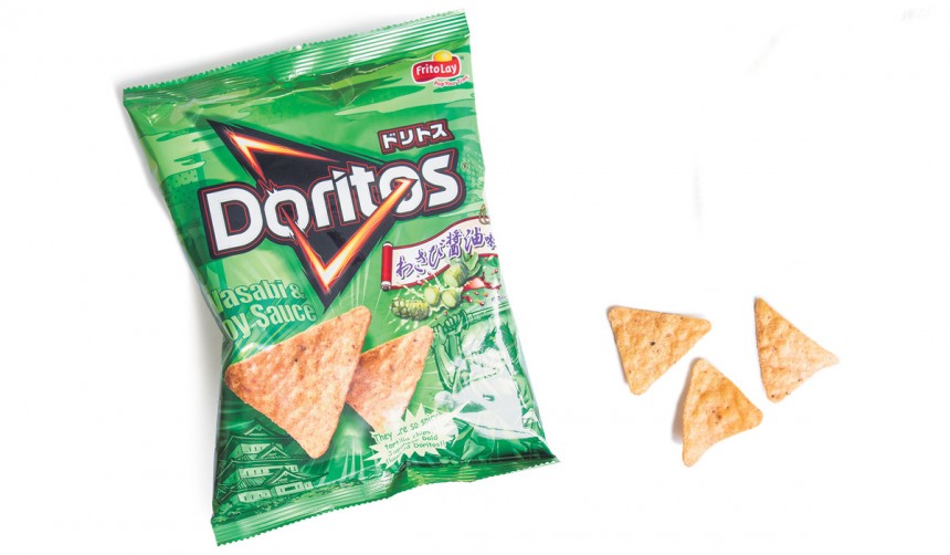 Doritos meets Wasabi and Soy Sauce