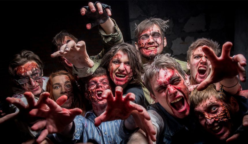 Zombie Night. Zombie Fright!