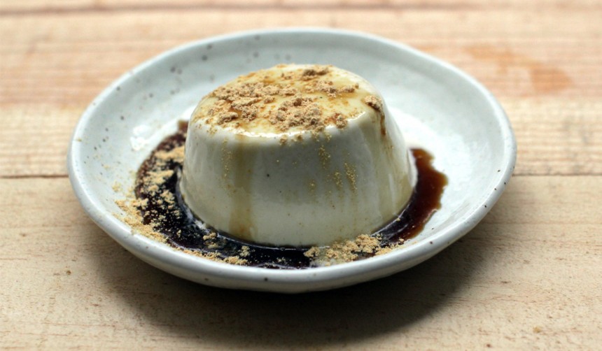 Genmaicha Panna Cotta