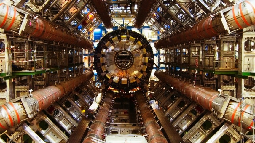 Inside the LHC, PC: flickr/Thomas Cizauskas