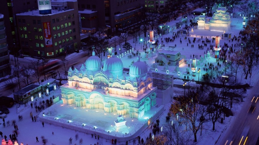 Image result for Sapporo Snow Festival