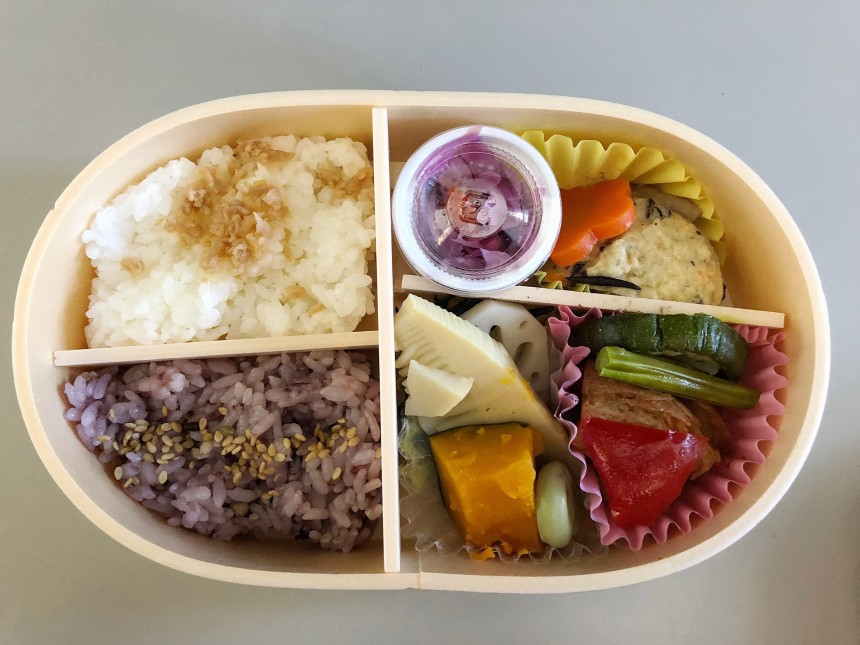 vegan bento hanami essentials aikta kumar vegetarian picnic lunchbox sakura viewing