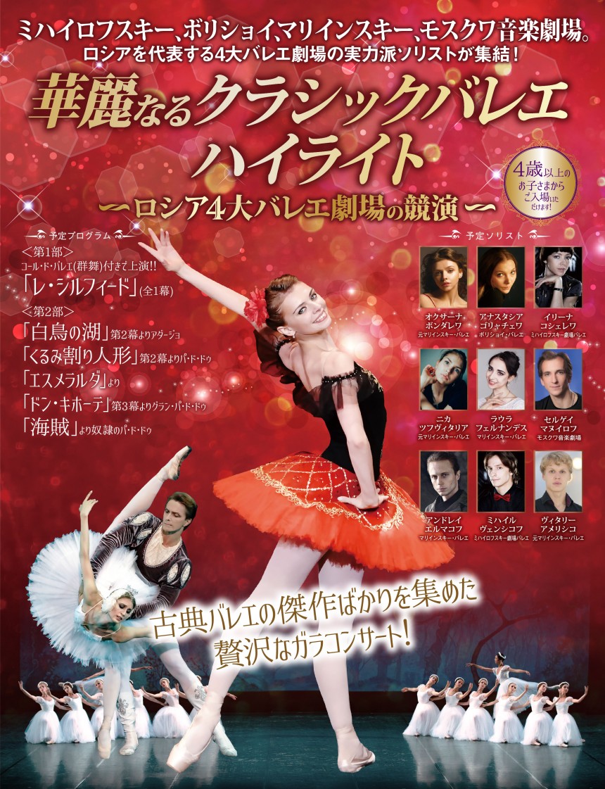 Highlights From The Classical Ballet Repertoire Events Metropolis Japan