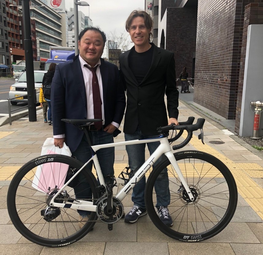 Damiano Cunego cyclism Tokyo Olympic Games sport in person metropolis japan