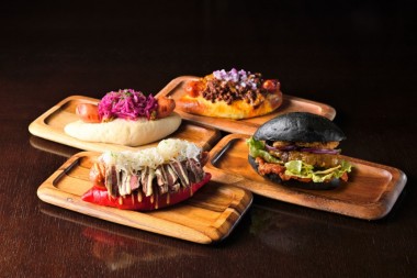 Rugby-Themed Hotdogs and Burgers at The Oak Door