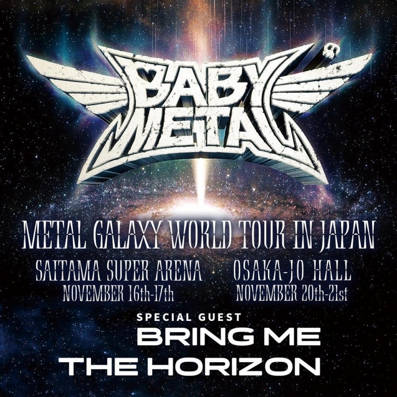 Babymetal Metal Galaxy World Tour Metropolis Japan