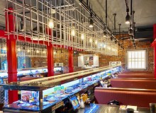 Minato Shinchi Sushi-Go-Round - Metropolis Japan