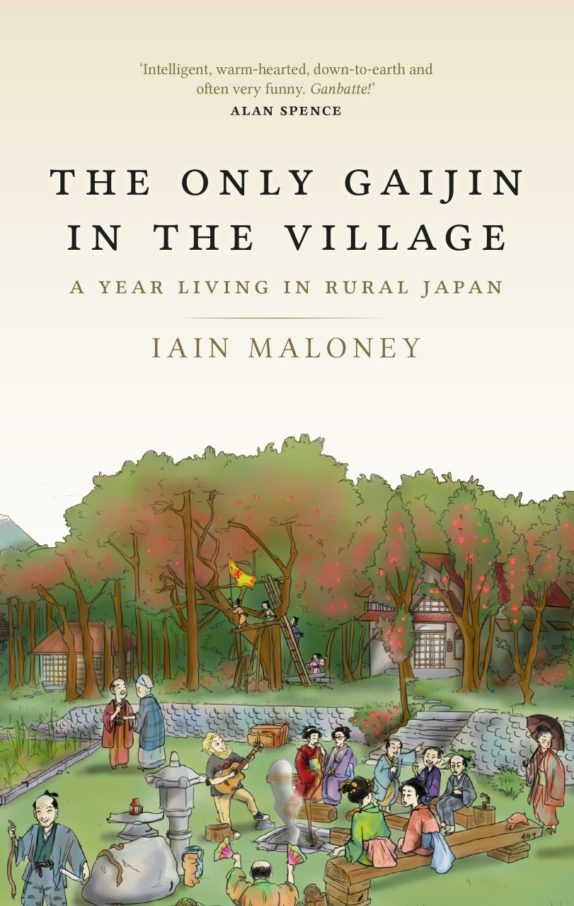 Iain Maloney Author Book The only Gaijin in the Village
