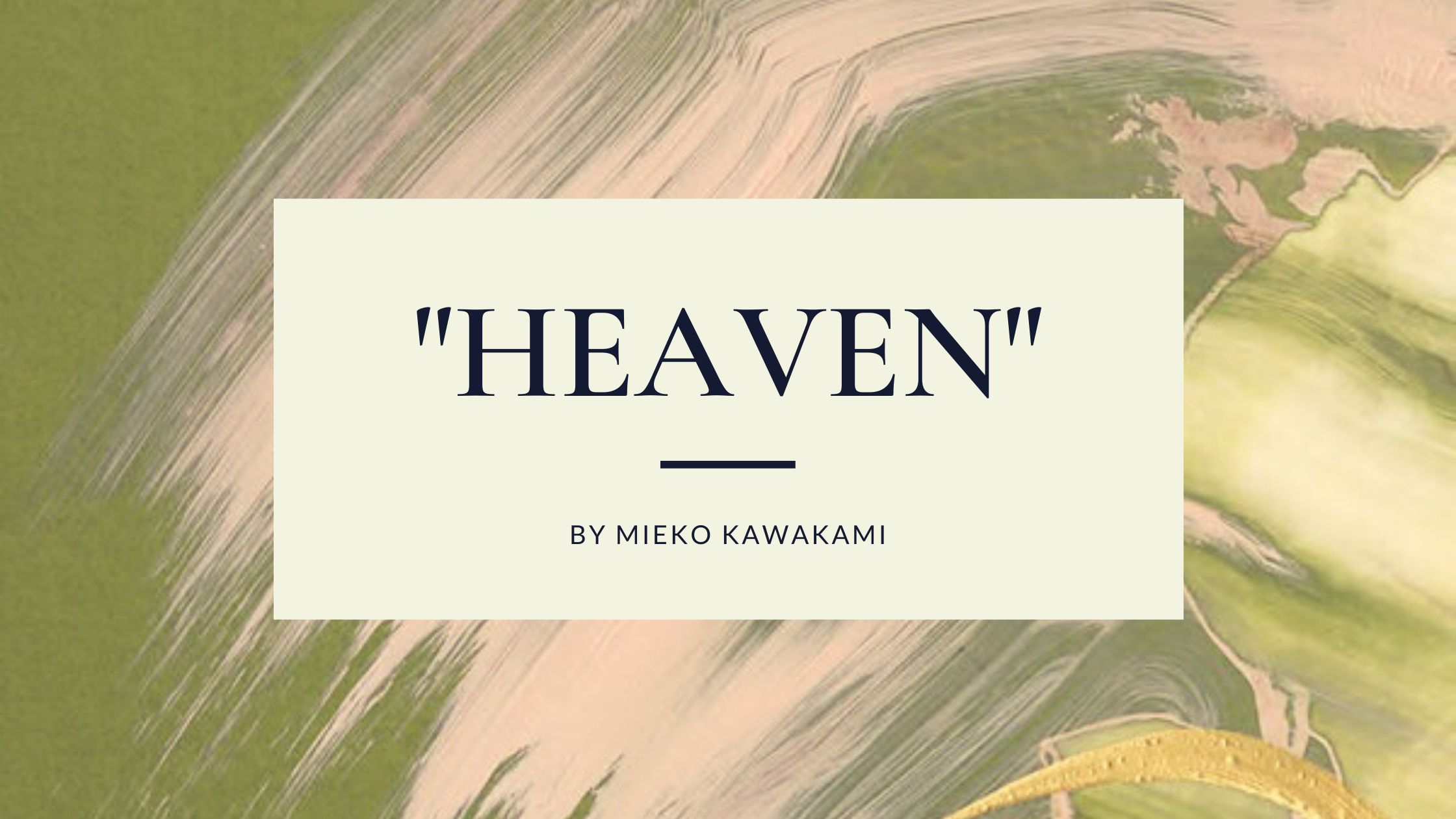 japanese novels to read 2021 translation “Heaven” by Mieko Kawakami 