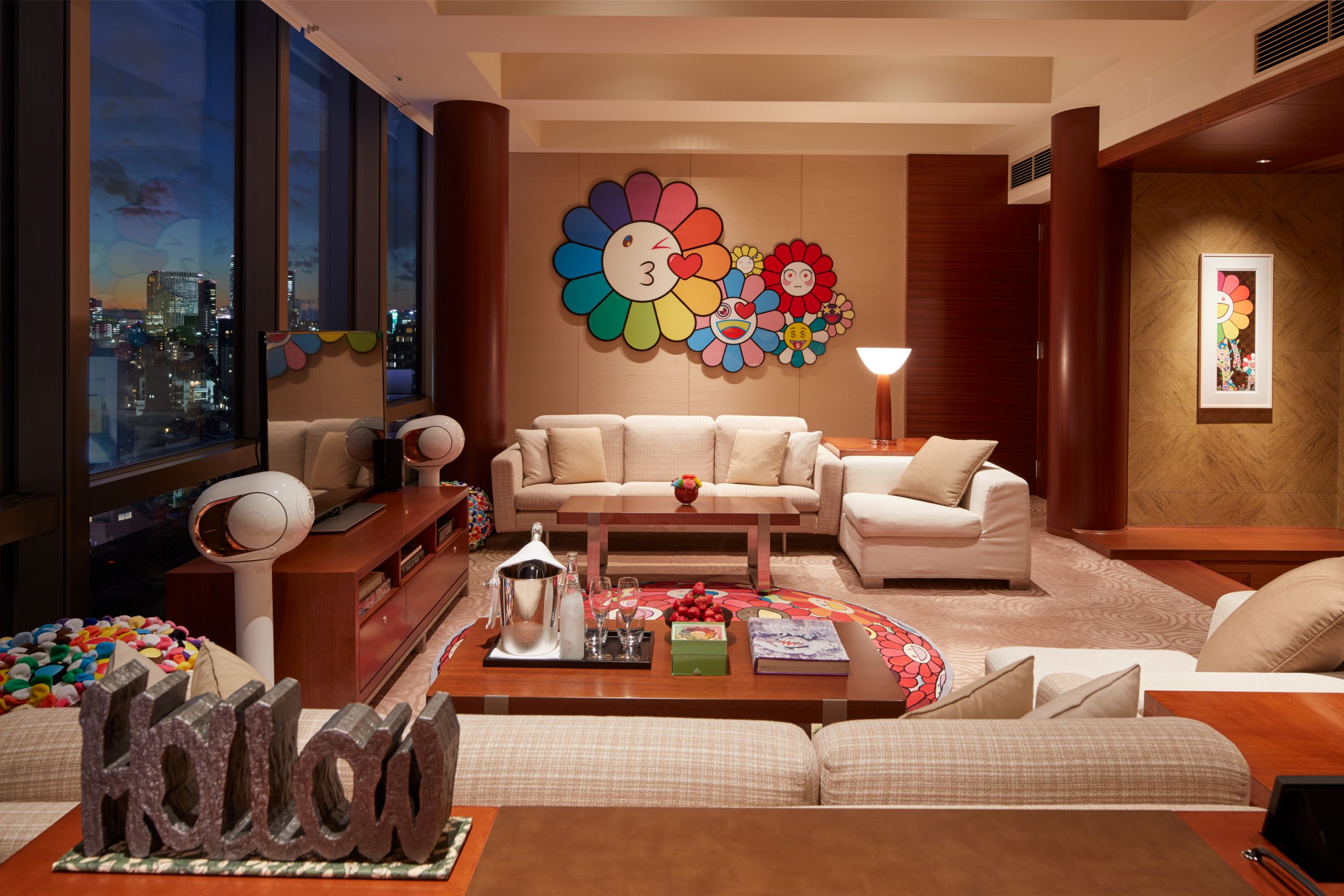 chairman suite takashi murakami grand hyatt tokyo