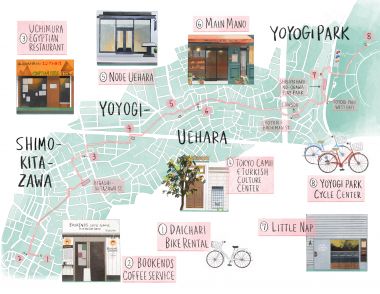 Tokyo Cycling Route: “Yoyo-Go”