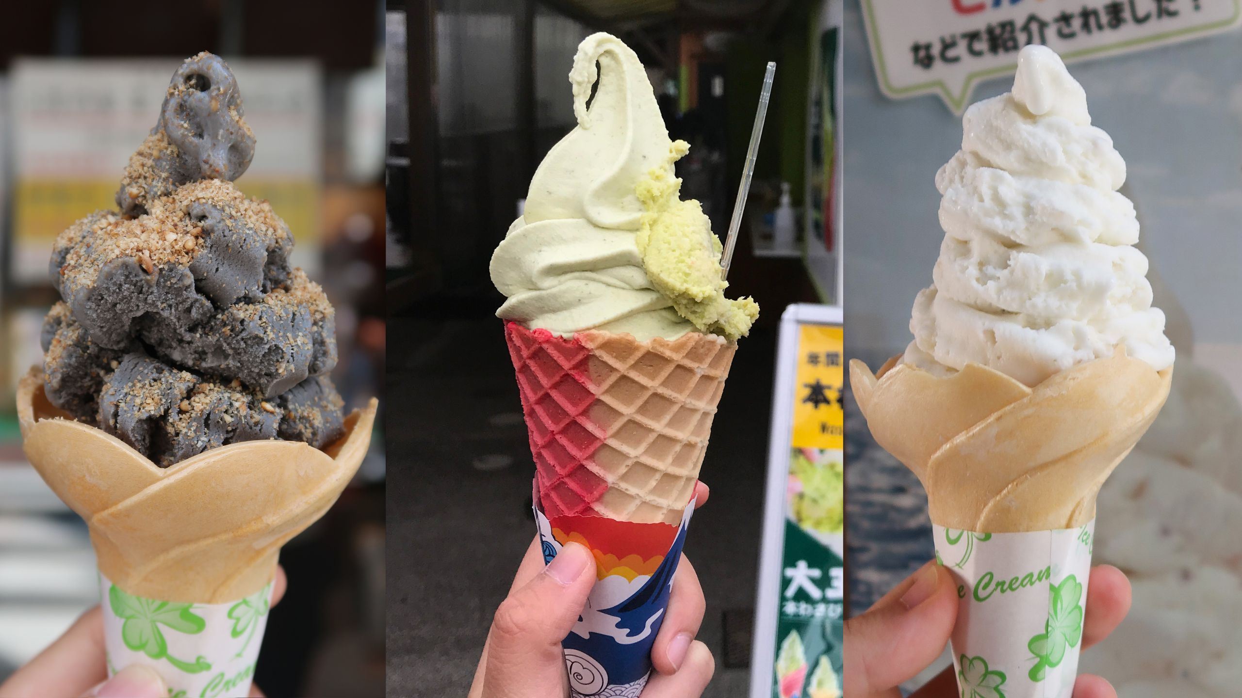We Tried Tokyo’s Weirdest Ice Creams in One Day