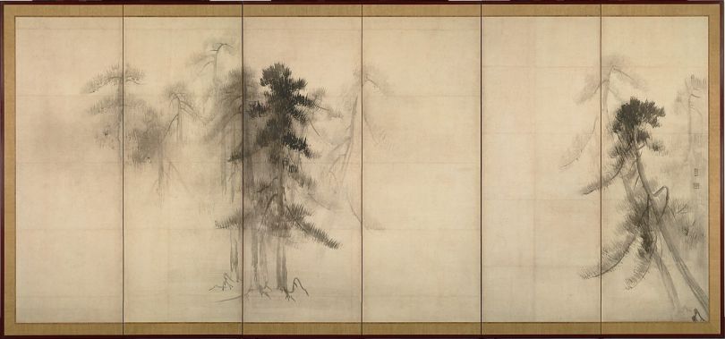 Hasegawa Tohaku "Pine Trees"