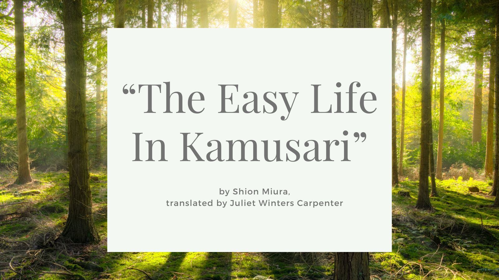 Top 7 Japanese Books to Read This Winter Culture Metropolis Japan