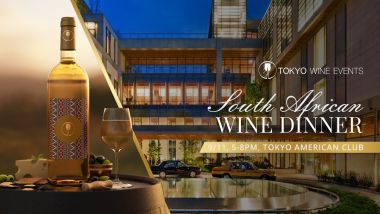 South African Wine Dinner at Tokyo American club