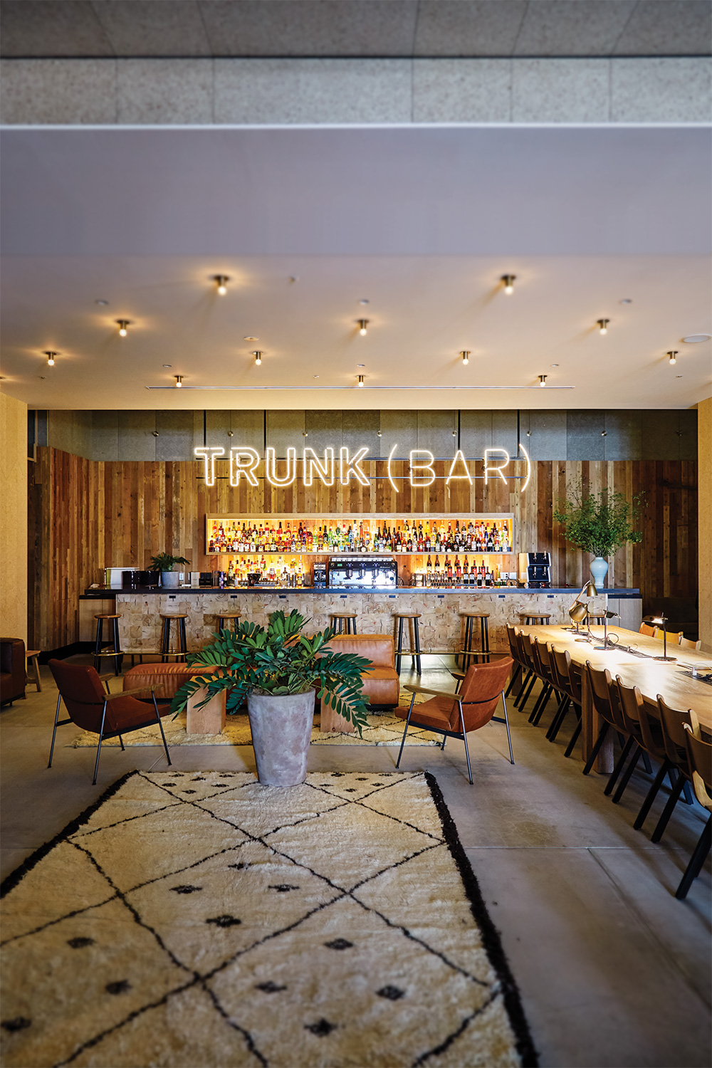 trunk hotel bar