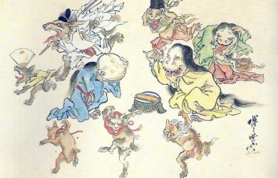 Traditional Japanese Yokai and Modern-Day Pokemon 