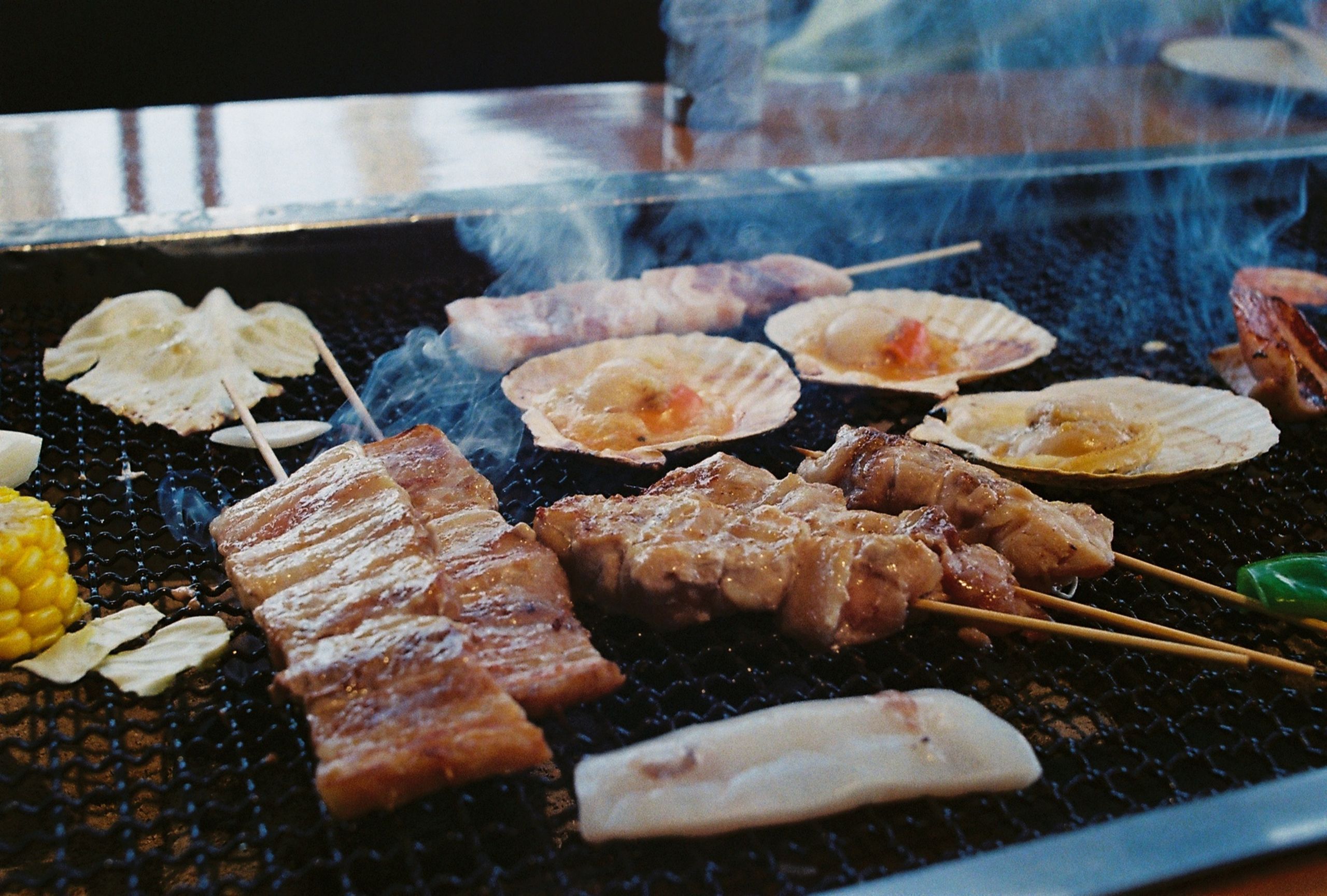 Japanese grill food