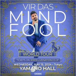 Comedian Vir Das – Mind Fool Tour coming to Tokyo