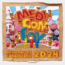 Medicom Toy Exhibition: Candy town themed