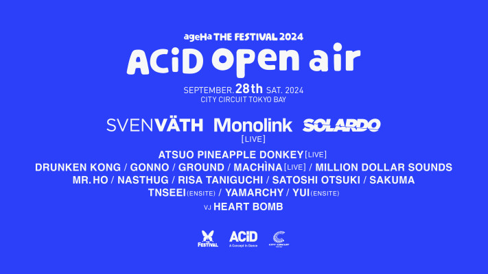 ageHa THE FESTIVAL 2024: ACiD Open Air