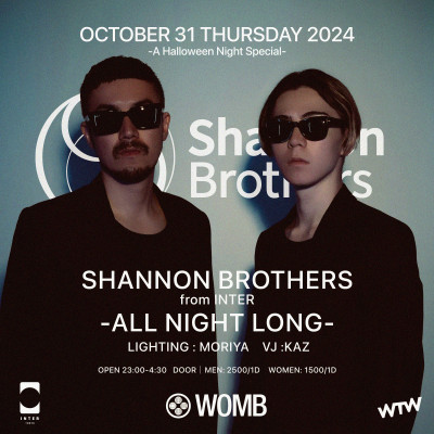 SHANNON BROTHERS – ALL NIGHT LONG – A Halloween Night Special