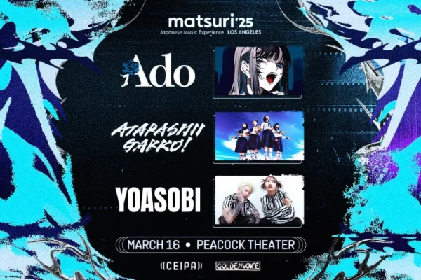 JAPANESE ARTISTS ADO, ATARASHII GAKKO!, AND YOASOBISET TO  PERFORM AT CEIPA’S INAUGURAL MATSURI ’25