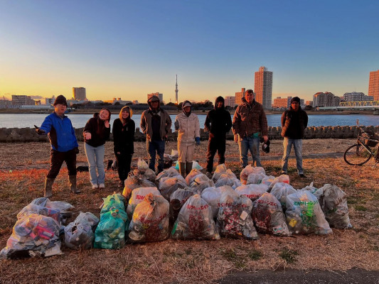 Arakawa River Clean Up (Funabori)