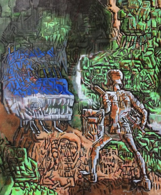 Masanobu Sakakibara Solo Exhibition “Reset” at Hiromart Gallery