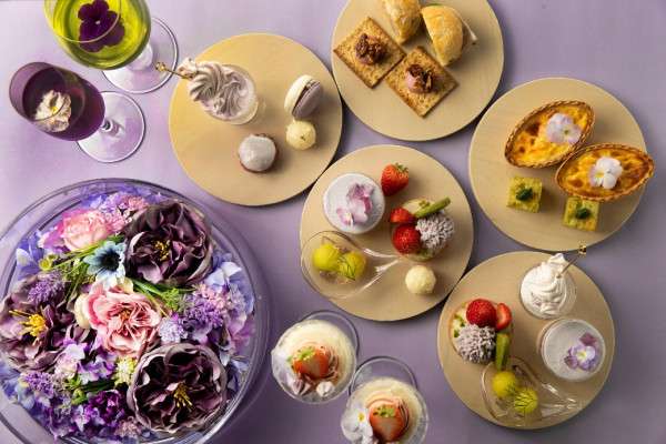 Violet AfterMOON Tea in Tokyo