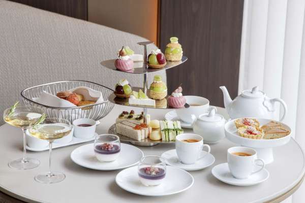 Kyoho and Shine Muscat Afternoon Tea at Maison Marunouchi