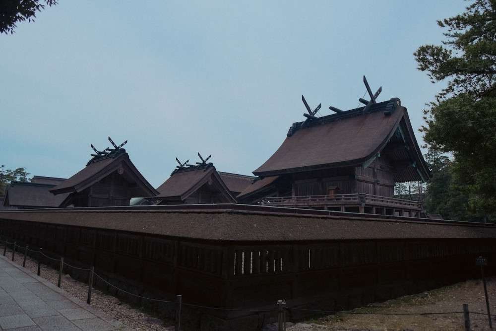 Izumo Taisha Shinto shrine in Shimane, considered Japan’s oldest shrine.
