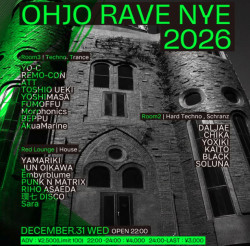 OHJO RAVE NYE 2026 at Tokyo’s Underground Venue OHJO