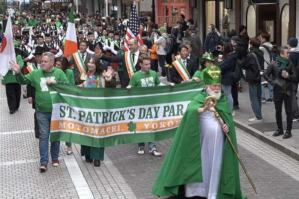 The 20th St. Patrick’s Day Parade Yokohama Motomachi