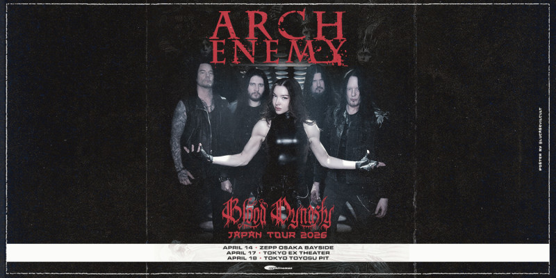 Arch Enemy: Japan Tour 2026