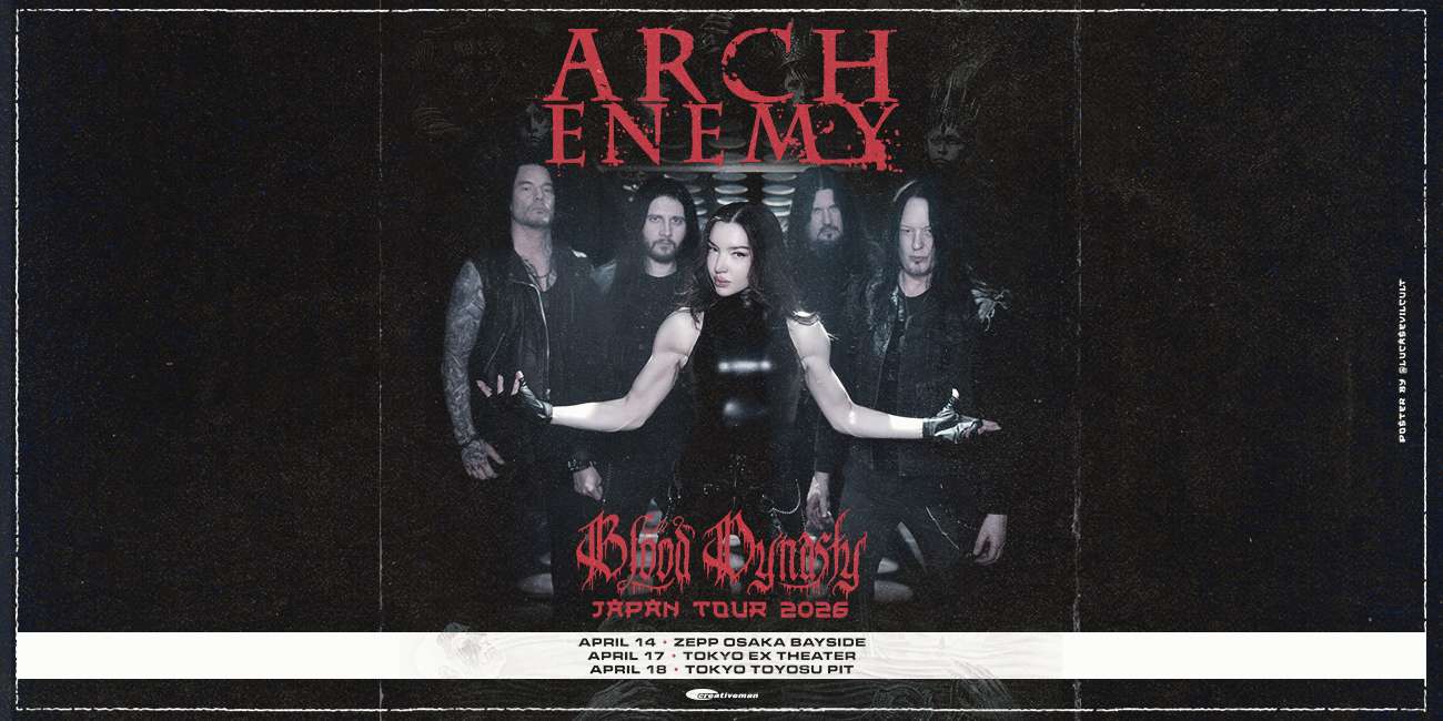 Arch Enemy Tokyo Concert – Japan Tour 2026