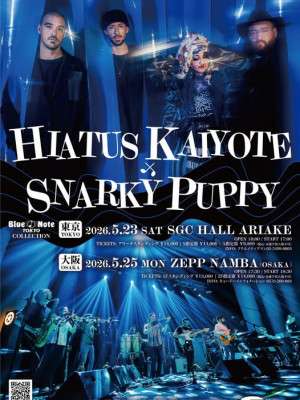 Hiatus Kaiyote × Snarky Puppy: Japan Tour 2026