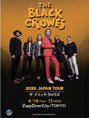 Black Crowes Tokyo Concert