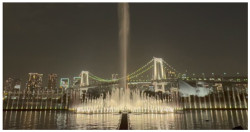 Tokyo Aqua Symphony at Odaiba Marine Park