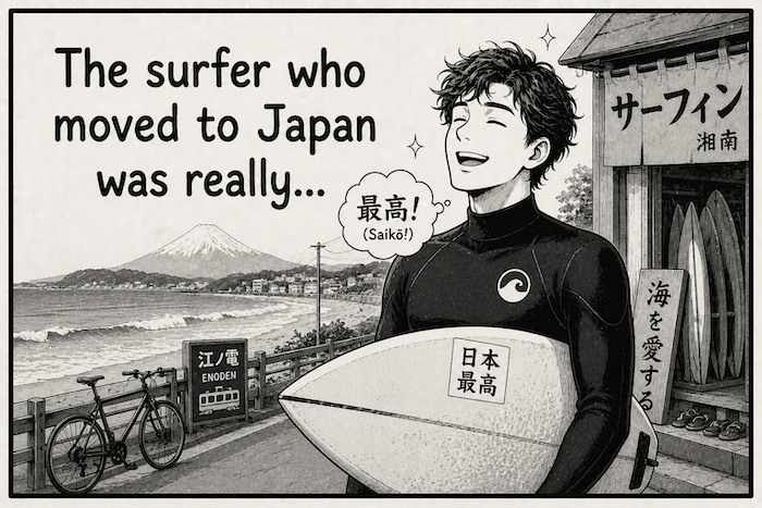 Surfer illustration