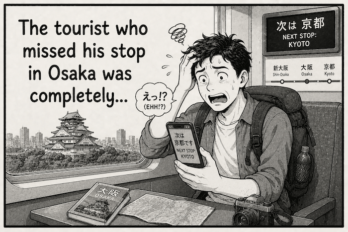 Tourist illustration