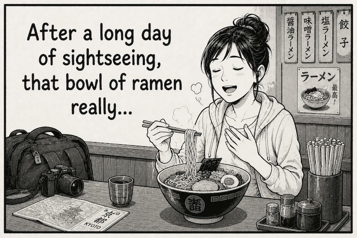 Ramen illustration