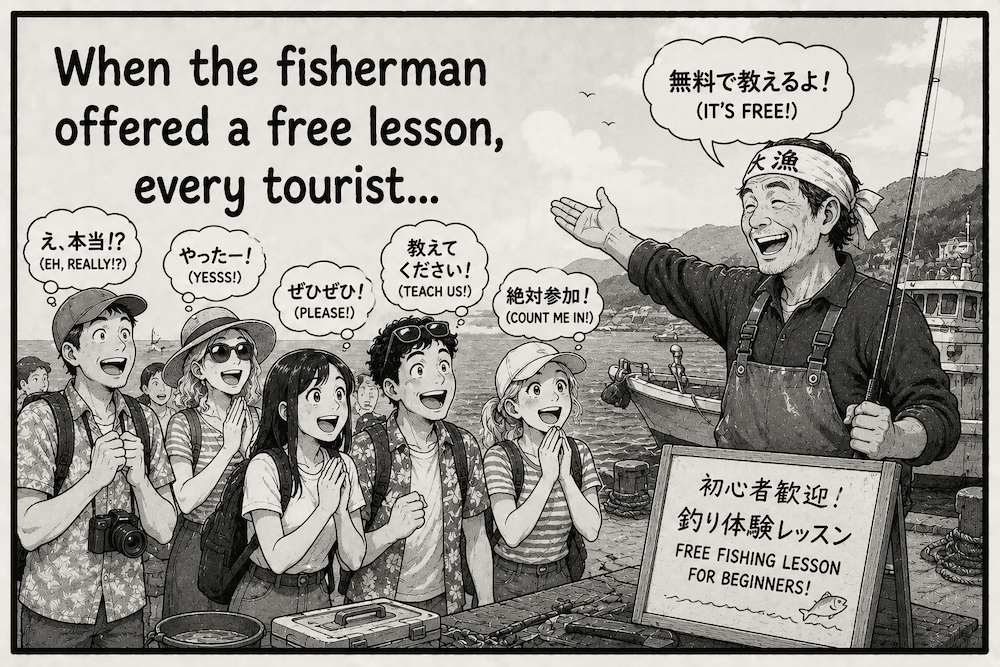 Fisherman illustration